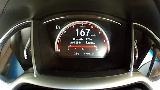 Follow-up video: 2016 Honda Civic Sedan 1.5T Sport acceleration in FULL CVT MODE