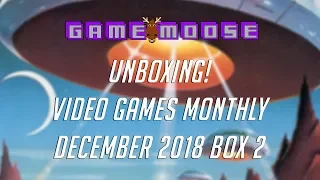 Video Games Monthly Unboxing | December 2018 SECOND BOX!!!! | Game Moose Unboxes!