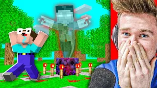 PRZYWOŁANIE DUCHA TROLL na WIDZU XDD | Minecraft Extreme