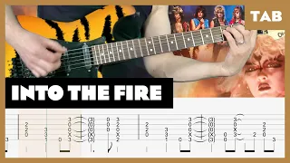 Dokken - Into the Fire - Guitar Tab | Lesson | Cover | Tutorial