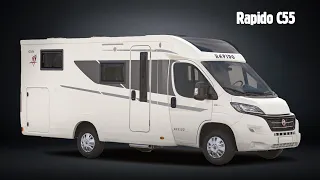 Rapido C55 - Single beds on 672 cm - 2 rooms - diesel heating