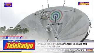Cordoba iginiit na sinunod lang ang rule of law sa inilabas na cease and desist order vs ABS-CBN