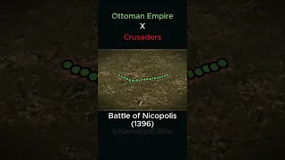 Battle of Nicopolis #shorts  #edit #viral #türk #türkiye #history #ottomanempire #ottoman #crusaders