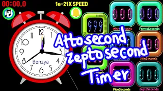 999seconds timer countdown alarm🔔nanosecond femtosecond attosecond zeptosecond [Feeling]