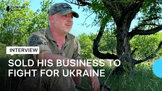 Sold his business in the UK to fight for Ukraine. A story of a British marksman "Solo"