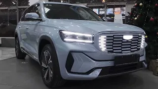 В продаже эксклюзивный и ожидаемый кроссовер в России. Geely Monjaro 2022 (гибрид)