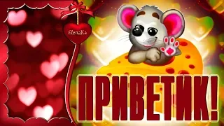 Приветик! Мадам, Вы прекрасны! - Музыкальная открытка с пожеланиями для женщин!