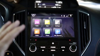 2018 Crosstrek: How to update the Head Unit and Create a driver profile