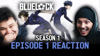 Blue Lock Episode 1 REACTION | The Best Sports Anime?