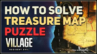 Treasure Map Puzzle Resident Evil 8 Village