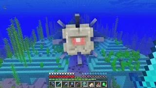 I found a ocean monument in minecraft (epic)