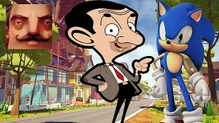 Hello Neighbor - New Neighbor Mr Bean Act 2 Different Gameplay Walkthrough