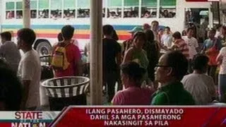 SONA: Marami sa mga bus na biyaheng probinsya, fully-booked na sa bisperas ng Undas