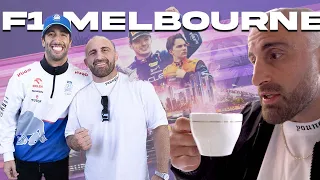 Melbourne's Best Coffee? | Volkanovski Joins Daniel Ricciardo’s Pit Crew at F1 Melbourne