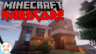 I actually BUILT A HOUSE! | Minecraft Hardcore Survival Ep. 3