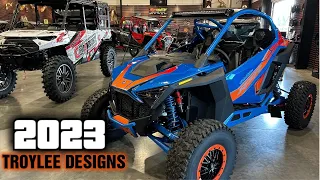 2023 Polaris Rzr Pro R Troy Lee Designs Edition - ELECTRIC BLUE