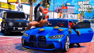 РЕАЛЬНАЯ ЖИЗНЬ В GTA 5 - ОХРАННИК СПАС МНЕ ЖИЗНЬ! МОЮ BMW M4 ВЗОРВАЛИ НА ПАРКОВКЕ КАЗИНО! 🌊ВОТЕР