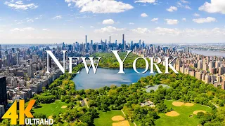 New York 4K - Scenic Relaxation Film With Relaxing Piano Music - 4K Video UHD