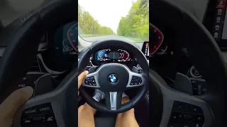 2023 BMW 520d (190PS) *ACCELERATION* SHORT! #wheelspin #shortsfeed #acceleration #bmw #short