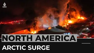 ‘Generational’ Arctic blast hits Northeast US, Canada