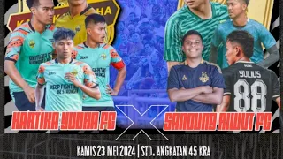 KARTIKA YUDHA VS SANDUNG RIWUT FC [] B2 SEMI FINAL PIALA DPRD KARANGANYAR 2024