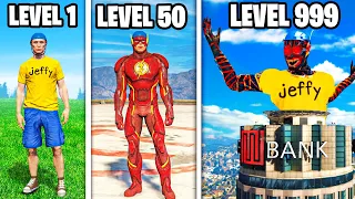 Jeffy Upgrades FLASH To GOD FLASH in GTA 5!