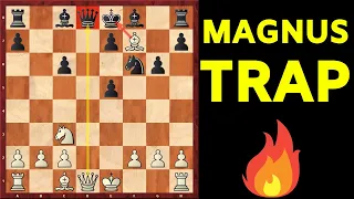 MAGNUS TRAP #1! Crushing the Sicilian Defense