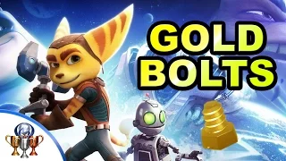 Ratchet & Clank (PS4) All 28 Gold Bolts Locations (Ultimate Explorer Trophy) How to Unlock All Cheat