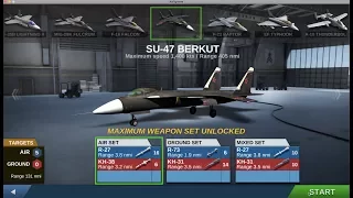 AirFighters Gameplay (Mac) - Su-47 Berkut World Supremacy