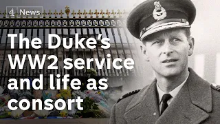 Prince Philip’s WW2 service and life as consort