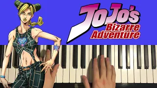 How To Play - Jolyne's Theme (Piano Tutorial Lesson) | JoJo's Bizarre Adventure: Stone Ocean