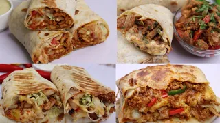 4 Best Homemade Wrap,Beef And Chicken Wrap By Recipes Of The World