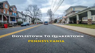 Doylestown To Quakertown, Pennsylvania, USA