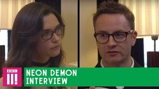 "Do you think you're beautiful?" - Neon Demon director Nicolas Winding Refn meets model Rosie Nelson