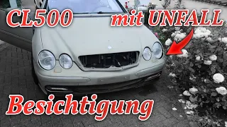 3 JAHRE stand dieser Mercedes CL500! Schrott Besichtigung | MOODY