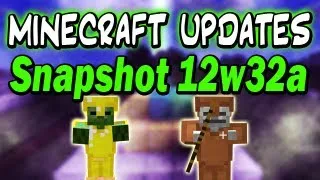Minecraft Updates :: 12w32a Snapshot