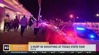 Texas State Fair shooting: 3 wounded, suspect in custody