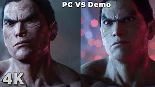 Tekken 8 Reveal Trailer vs Retail PC Graphics Comparison 4K
