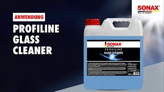 Anwendung SONAX PROFILINE GlassCleaner