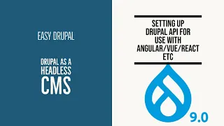 How to setup Drupal as a Headless CMS for use with React / Angular / VUE