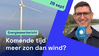 Energieweerbericht: meer zon dan wind?