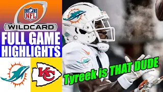 Miami Dolphins vs Kansas City Chiefs AFC Super Wild Card Weekend [FULL GAME] | NFL Highlights 2023