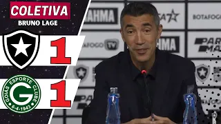 COLETIVA BRUNO LAGE | AO VIVO | BOTAFOGO 1 x 1 GOIÁS - PÓS JOGO