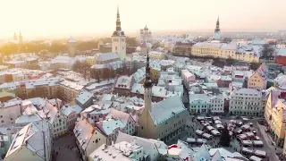 Christmas spirit in Tallinn Old Town