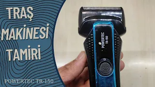 Traş Makinesi Tamiri Nasıl Yapılır ? (POWERTEC TR-150)