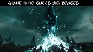 SCARY BEAST REVEALS GIANT GAPING HOLE | Norsca vs Beastmen | Total War: Warhammer II Online Battle