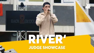 RIVER' | Back 2 Skool Battle | JUDGE SHOWCASE