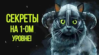 Skyrim - Секреты на 1-ом уровне! ( Секреты #127 )