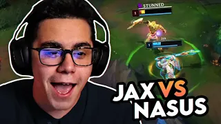 RANK 1 NA TEACHES JAX VS NASUS MATCHUP