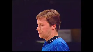 Gilbert Cup '98 # 1 Group A: Jan-Ove Waldner  -  Petr Korbel   HD version